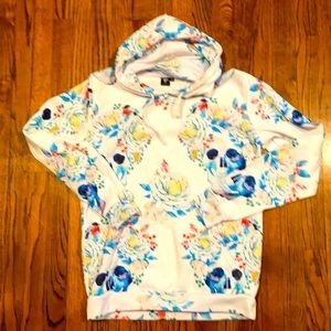 ElectroThreads women’s size medium skull hoody